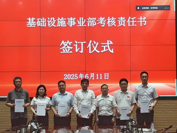 基礎(chǔ)設(shè)施事業(yè)部與所轄部門(mén)簽訂考核責(zé)任書(shū)2 - 副本
